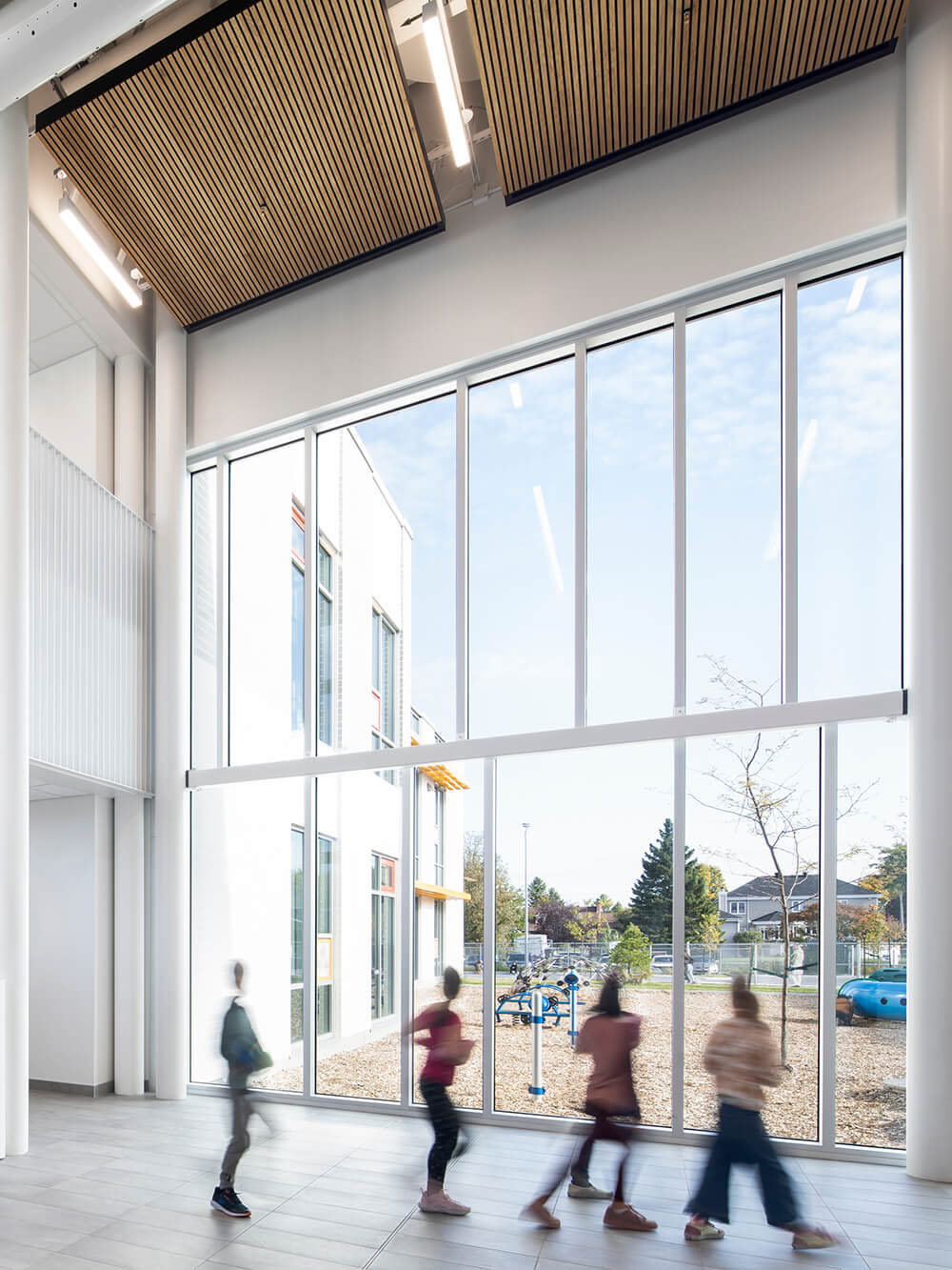 Au Domaine-sur-le-Vert School - Provencher_Roy | Architecture - Design ...